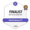 Finalist Best Hotel Guest App - Hotel Tech Awards 2026