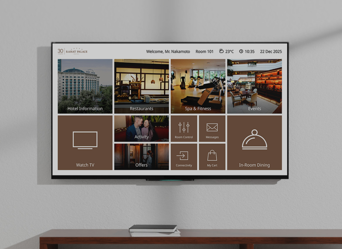 Rahat Palace Hotel x Hoteza: Driving Revenue and Digital Guest Engagement Through Seamless In-Room Technology