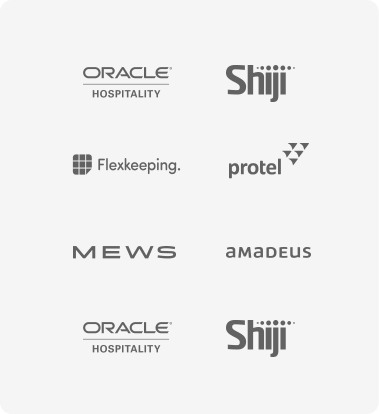 Certified integrations with PMS