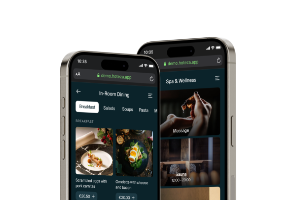 Hoteza Guest App