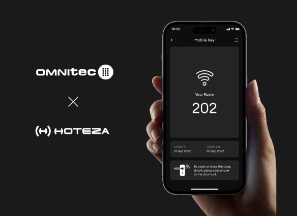 Hoteza Integrates with Omnitec Mobile Key Solution, Elevating Guest Experience in&nbsp;the Hospitality Industry