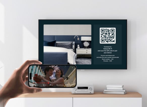 Google Certified & Guest Approved: Hoteza Cast is fully integrated with LG TVs