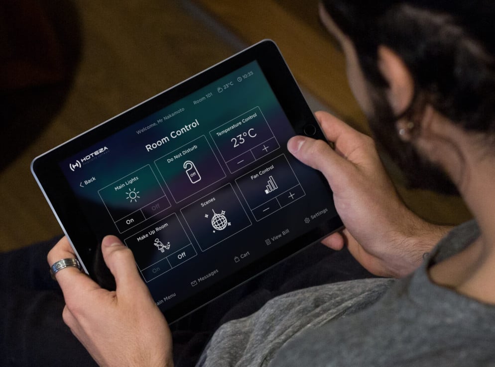 The Interactive All-in-One Solution at Guest’s Reach: Hoteza’s Vision for the In-Room Tablets