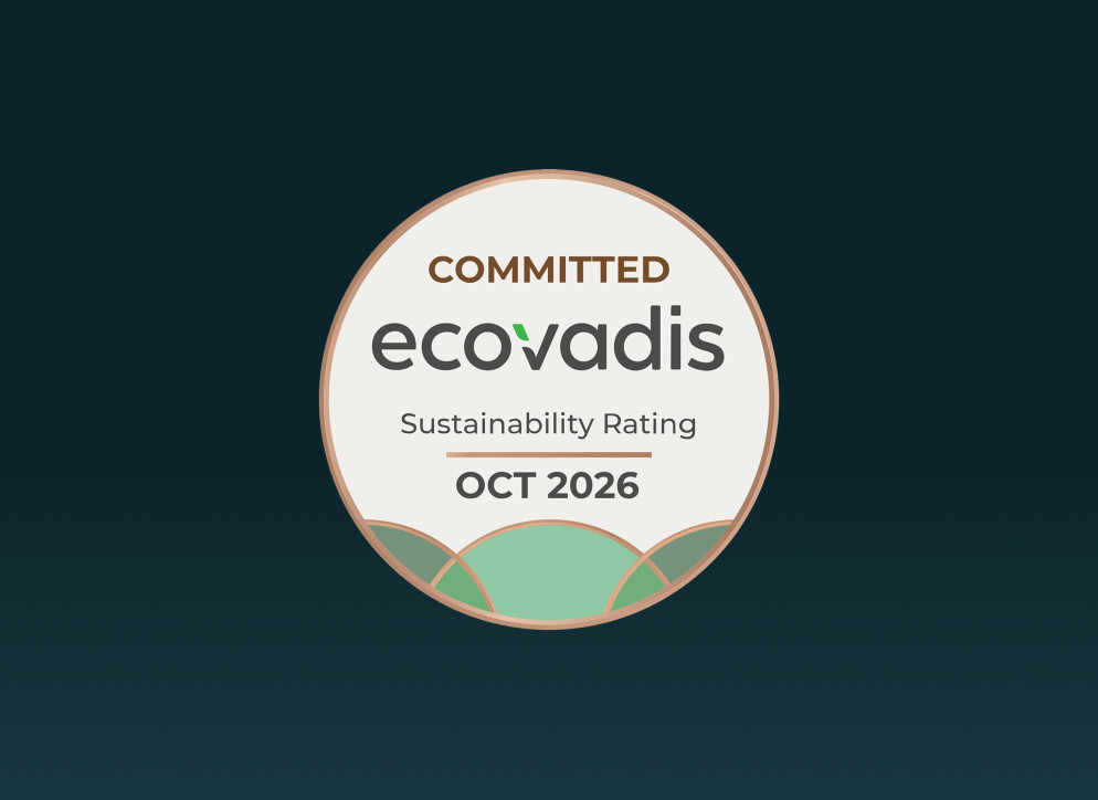 Hoteza Receives EcoVadis Committed Badge for Sustainable Hospitality