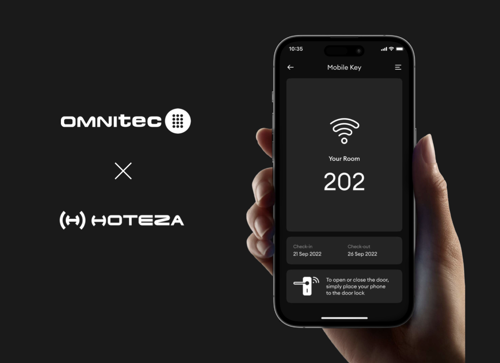 Hoteza Integrates with Omnitec Mobile Key Solution, Elevating Guest Experience in&nbsp;the Hospitality Industry