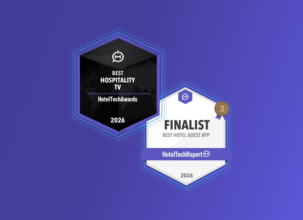 Hoteza Secures Double Victory in 2026 HotelTechAwards: Ranked #1 for Hospitality TV and Top 3 for Guest App
